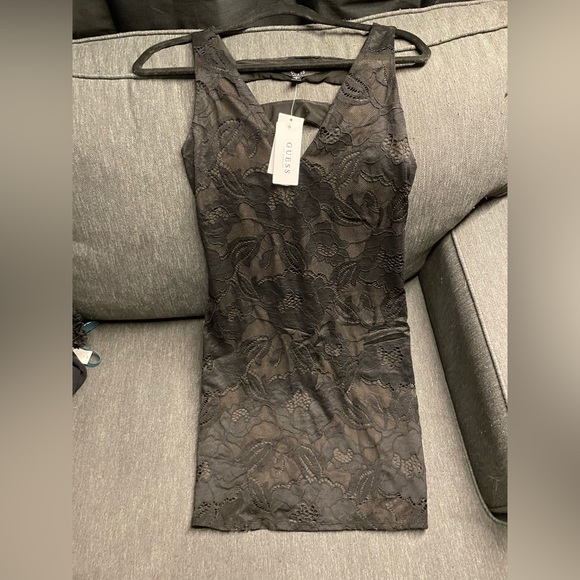 Guess Frida Lace A-Line Bodycon Dress - Picture 5 of 11
